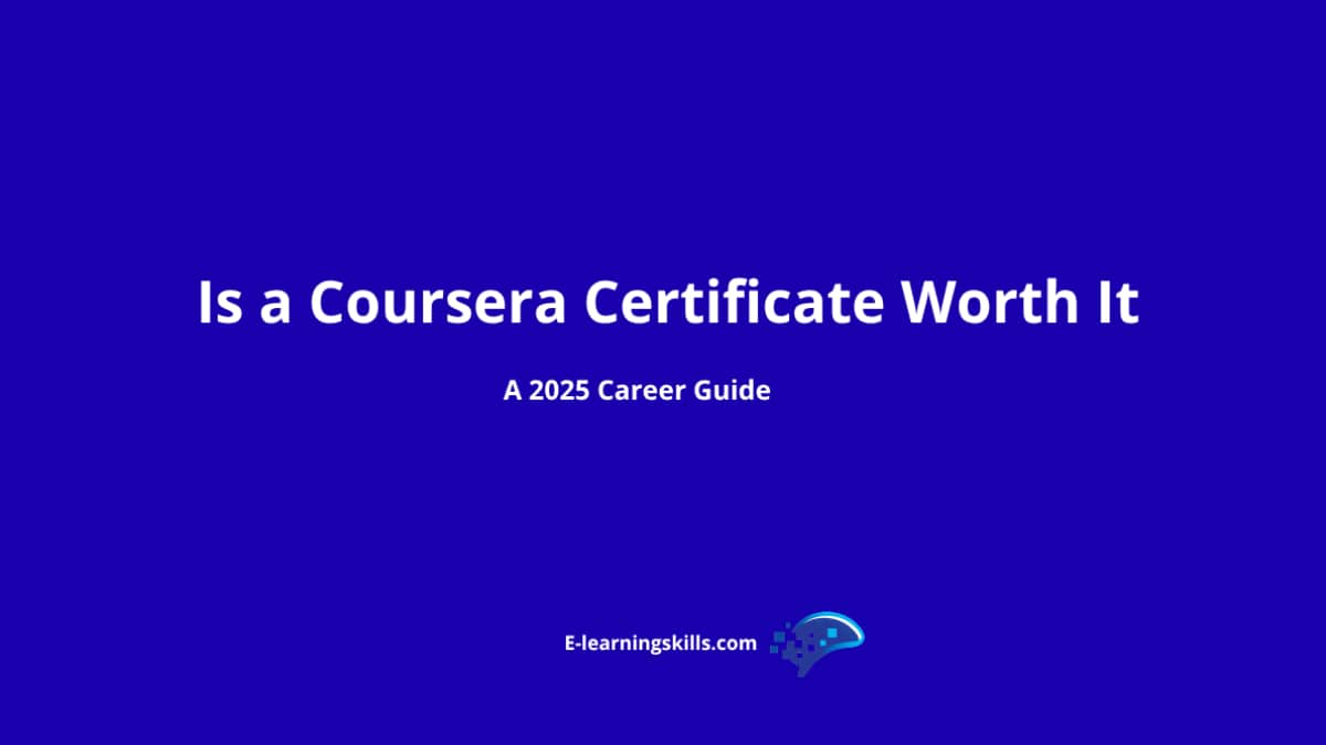 Is a Coursera Certificate Worth It in 2025 Titelfoto
