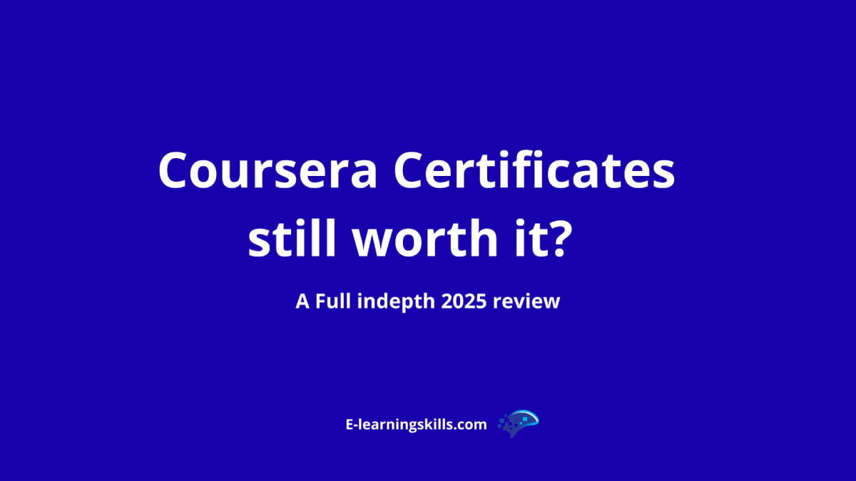 Do Coursera certificates matter