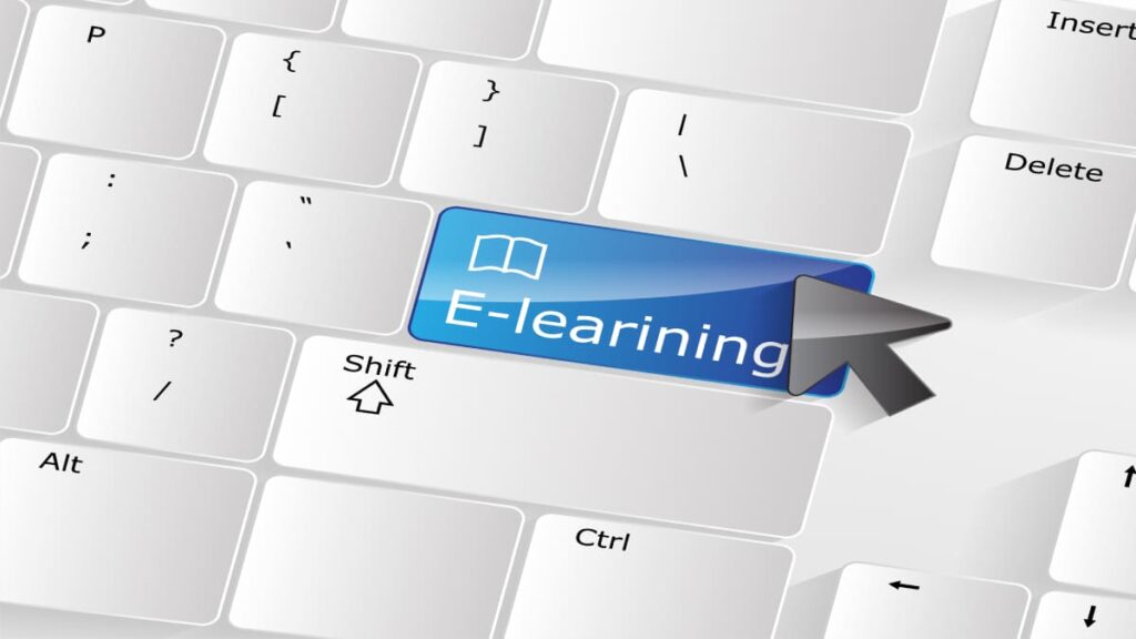 e-learning keyboard picture