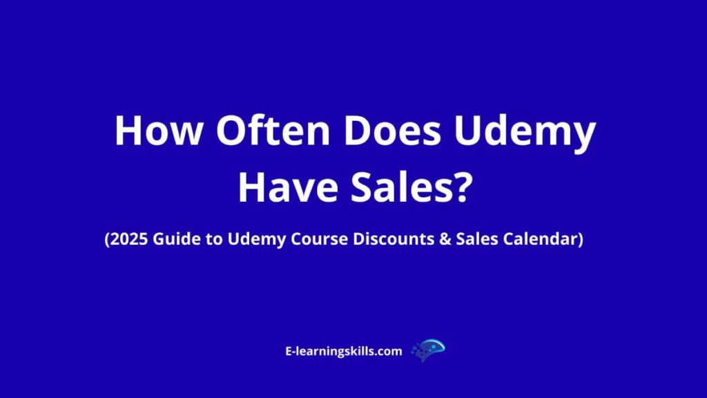How often does Udemy have sales featured image 2025